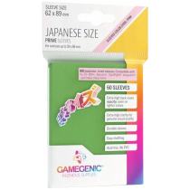 Gamegenic Prime Sleeves für japanische Karten grün (62x89 mm)(60 Stück)
