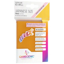 Gamegenic Prime Sleeves für japanische Karten orange (62x89 mm)(60 Stück)